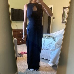 Calvin clein floor length gown size 6